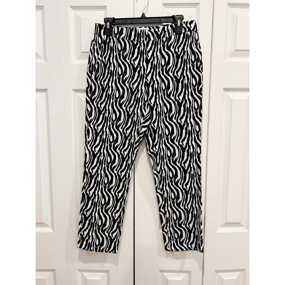 Reiss Black and White Pants Size 6